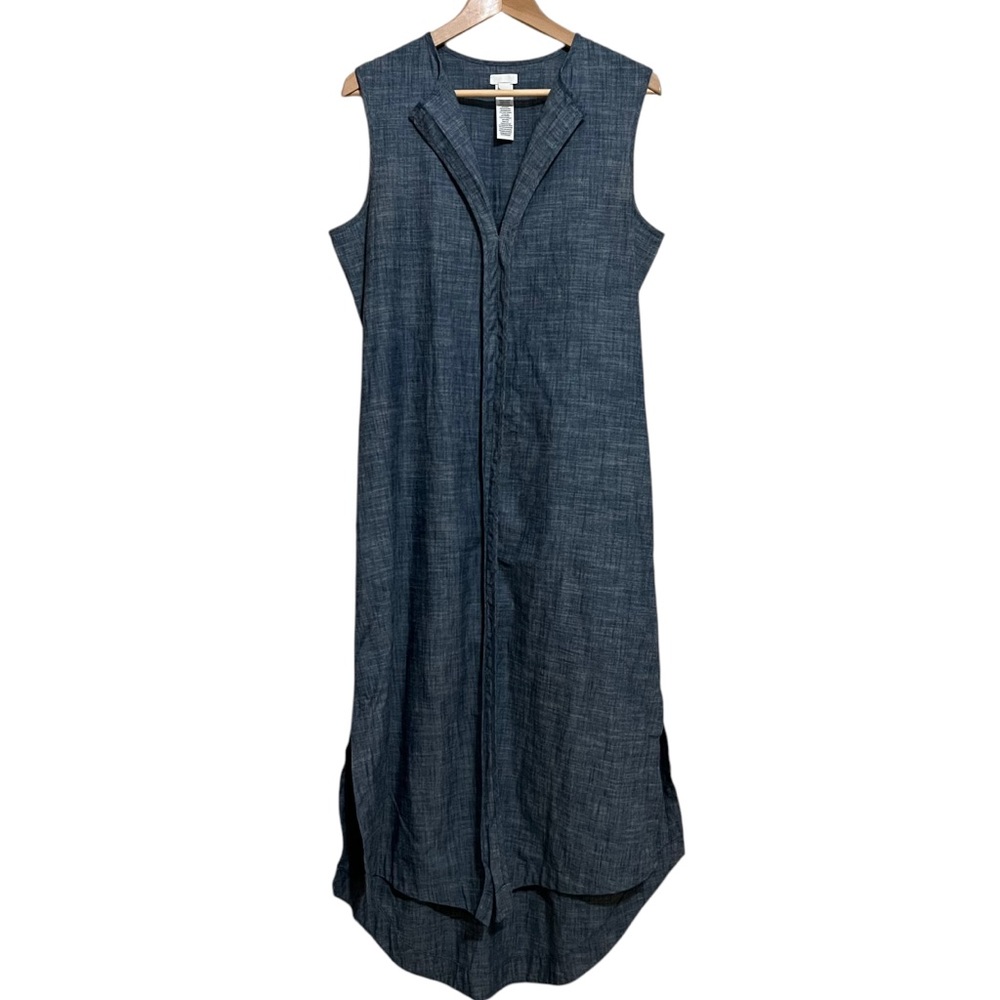 Anthropologie Blue Midi Dress